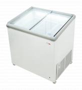 CF310VI   200lt Slanted Glass Top Ice-cream freezer