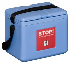 ZVC-24     0.8lt Vaccine Carrier – Medical Vaccine Cooler Box  (WHO Approved)