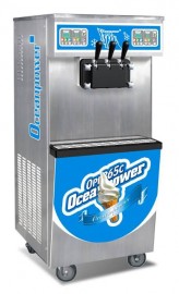 OP865C High Volume Floor Standing Twin Twist Soft Serve Ice-cream Machine