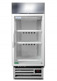 HD580F  Half Door Display Freezer with Grey Trim